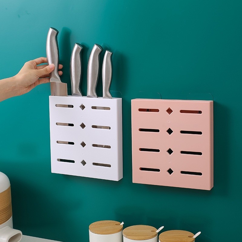 Kitchen wall-mounted knife holder knife storage rack kitchen wall ...
