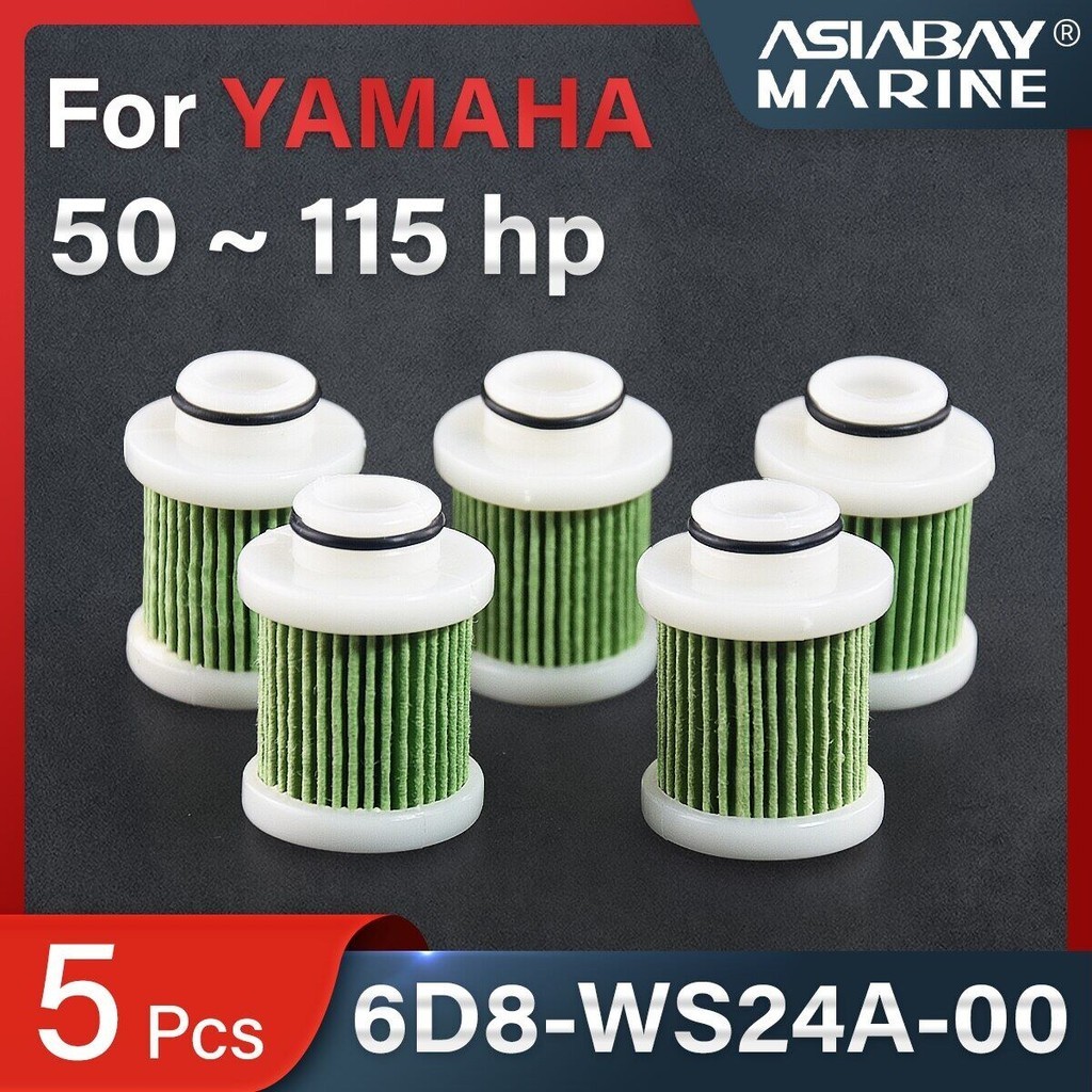 Fuel Filter Assembly For Yamaha 4-Stroke Outboard Engines 40HP-115HP - Replace #68V-24560-00, 6D8-24560-08-00