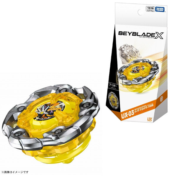 [2024 Series] Beyblade X Booster UX-03 Wizard Rod 5-70DB (No Launcher ...