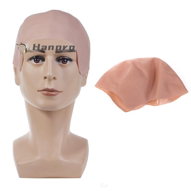 Hanpro> Fake Skin Latex Bald Head Wig Cap Hat Monk Headgear Cosplay ...