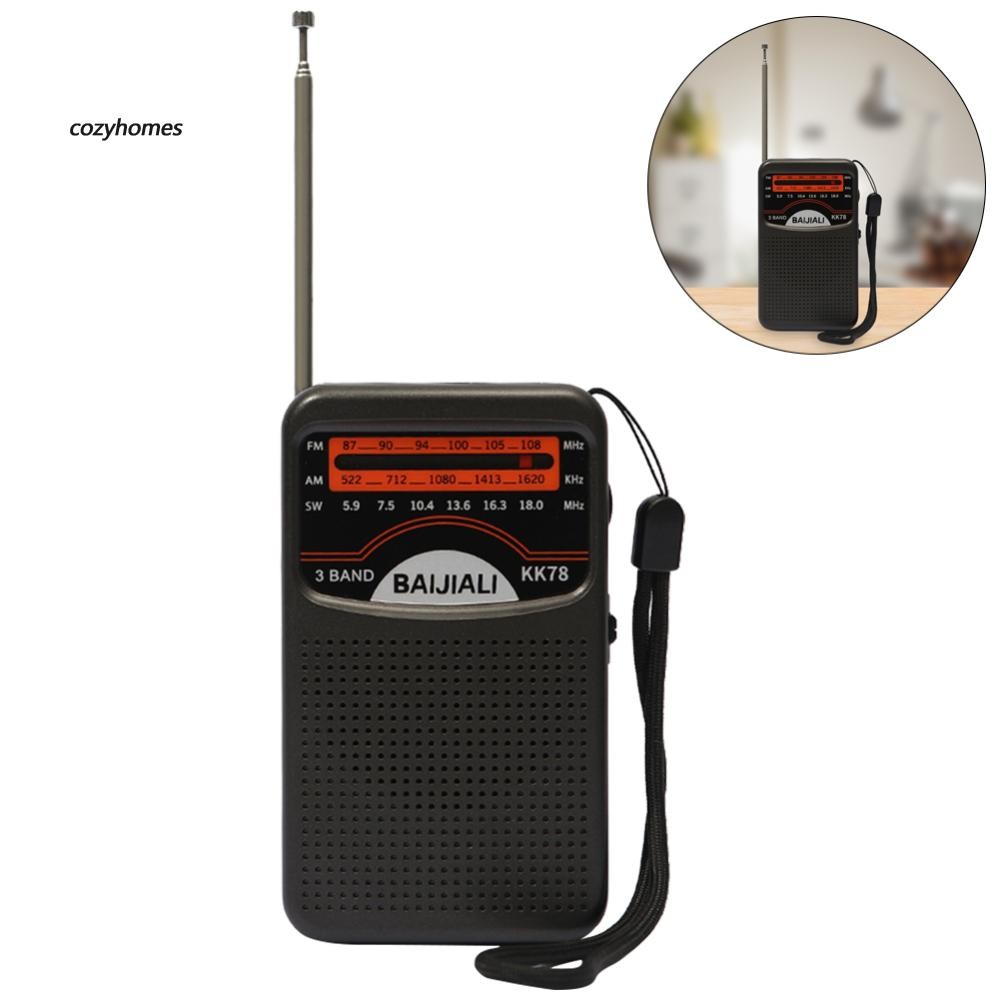 RETEKESS TX32 Portable Radio FM AM SW Radio Multi-language Sleep Timer - View #5