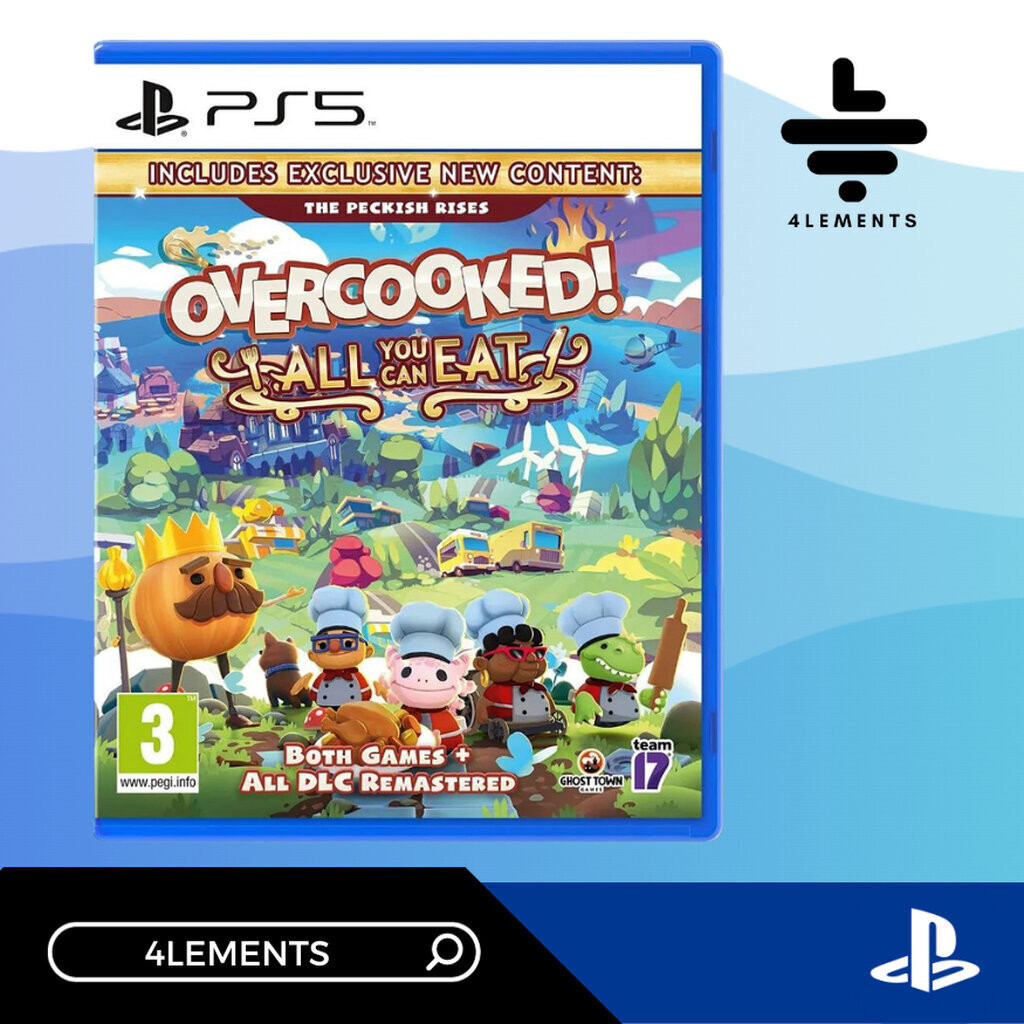 PS5 OVERCOOKED! ALL YOU CAN EAT (R2/EU) (GAME) (ENG) | Shopee Philippines