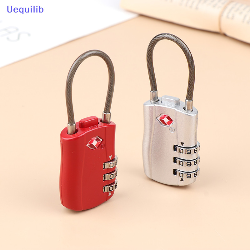 Uequilib New Customs Colorful Code Lock For Travel Luggage Password ...