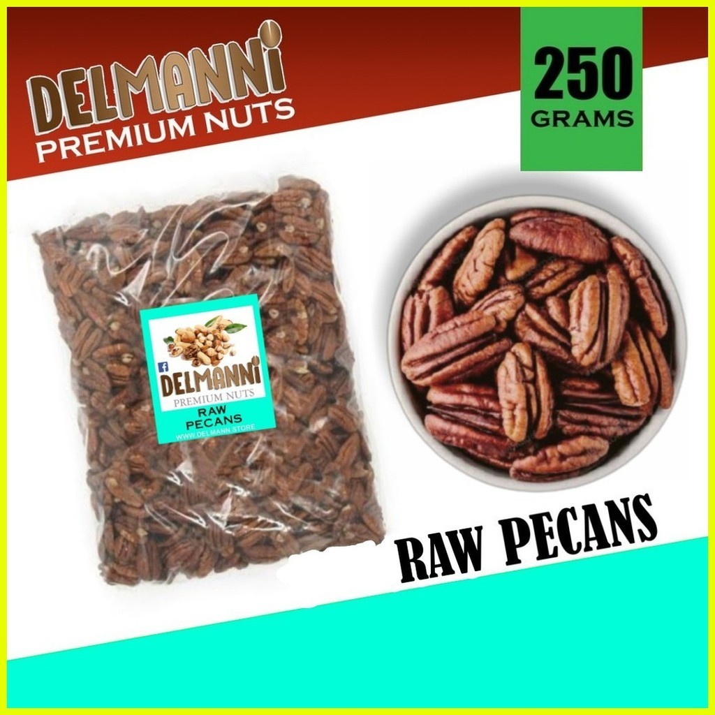 DELMANNi RAW PECANS 100G/250G/500G/1KG Shopee Philippines