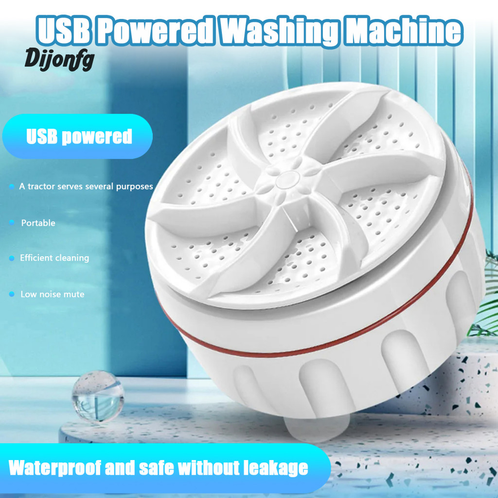 Compact Clothes Washer Mini Washing Machine Portable Usb Turbine