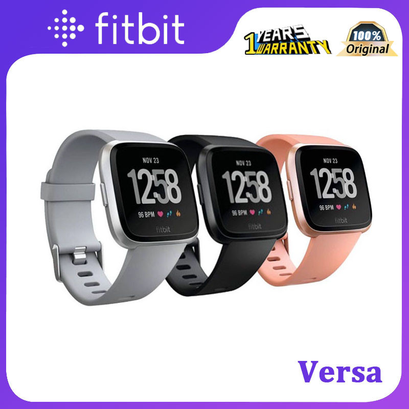 Fitbit Versa Health and Fitness Activity Tracker heart sleep track ...