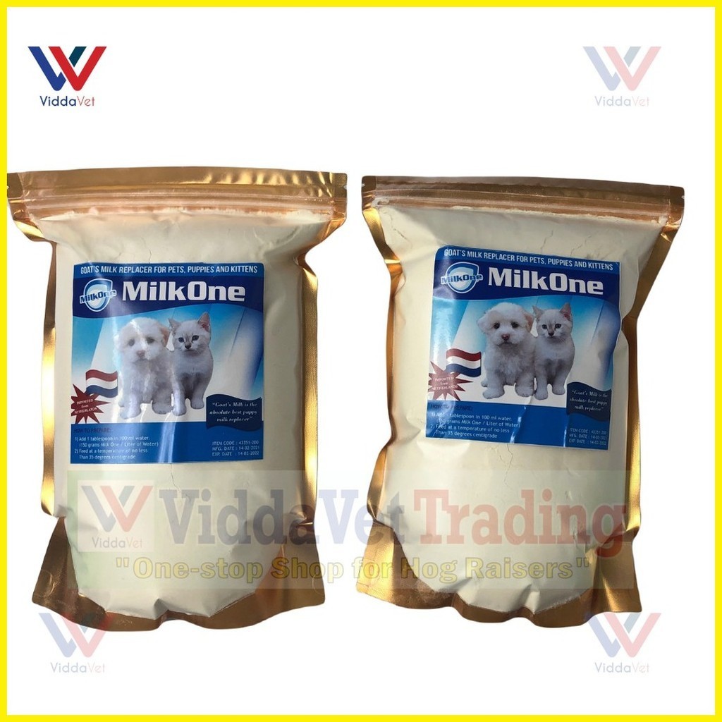 ☪ 1 kg Milk One Goat's Milk Replacer Powder for Dogs Cats Rabbits Pets