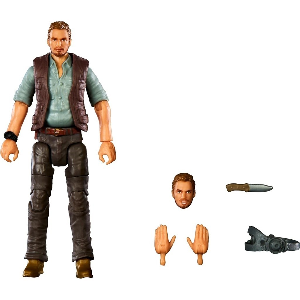Mattel Jurassic World Model Hammond Collection Owen Grady Shopee