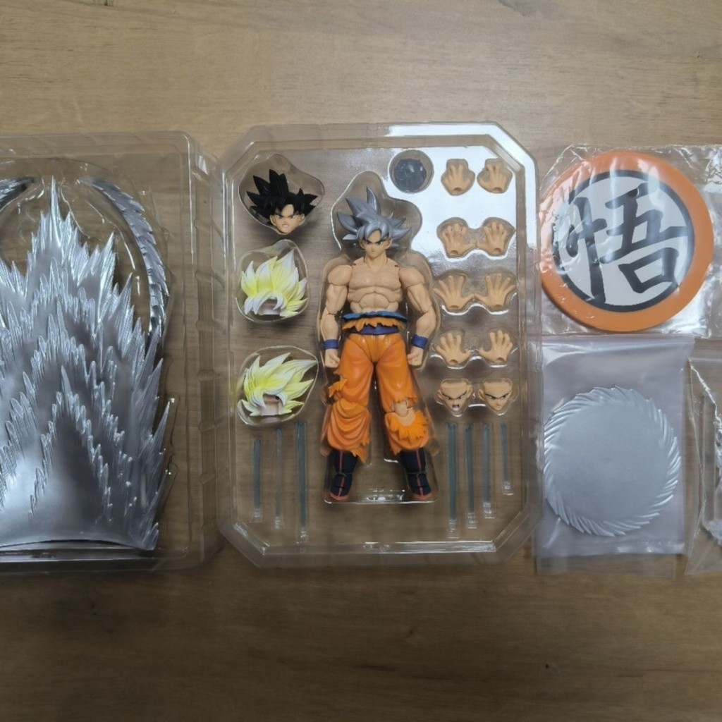 Dragon Ball Z SHF Ultra Instinct Son Goku In Stock Black Hole Toys Acme ...