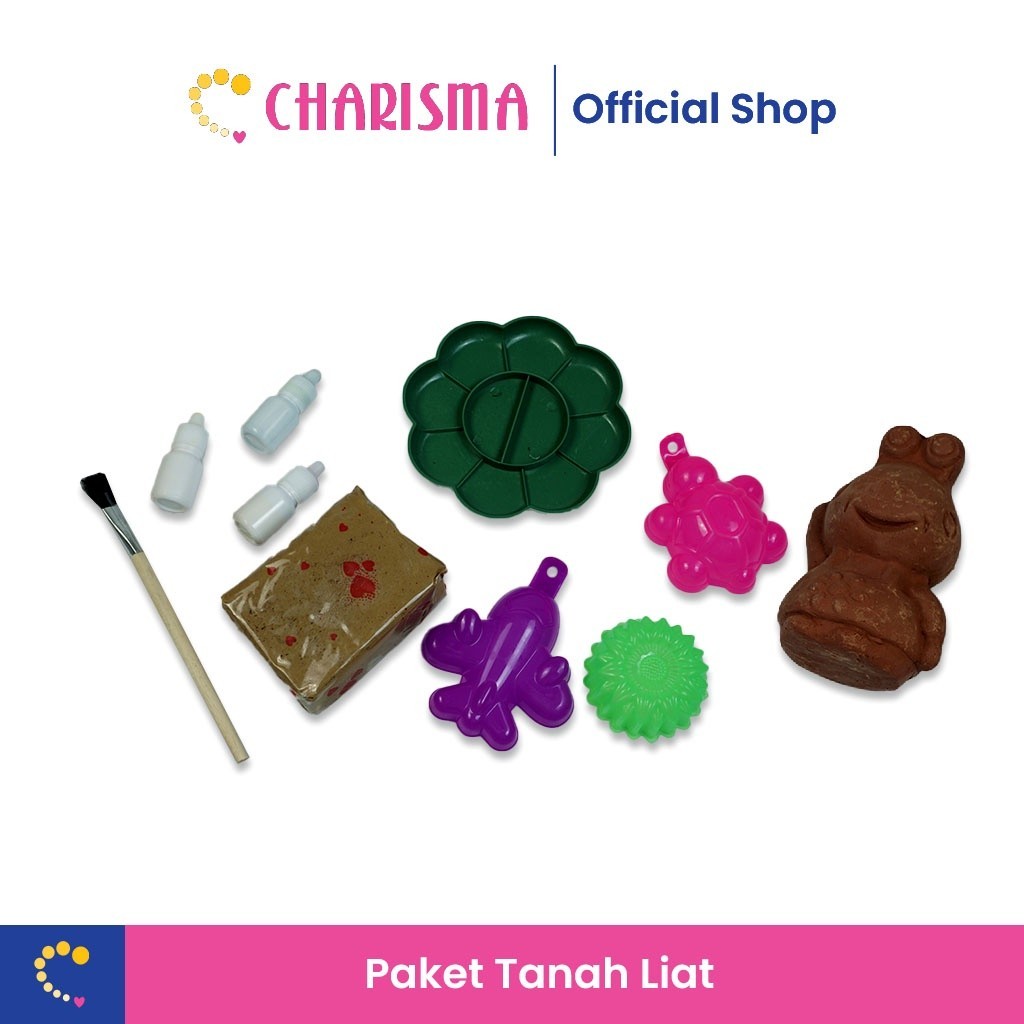 Clay Package for Crafts - Clay Crafts - Coloring Package Painting Work ...