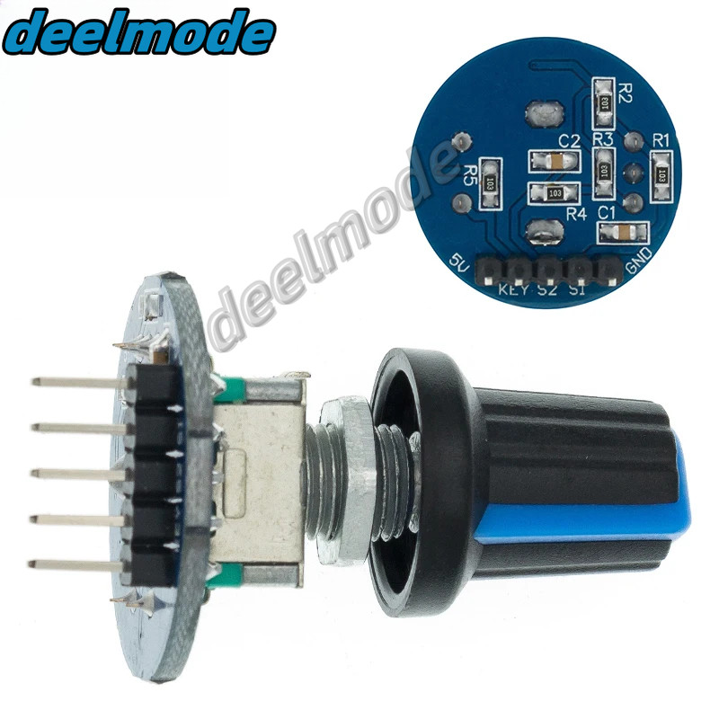 Rotary Encoder Module for Arduino Brick Sensor Development Round Audio ...