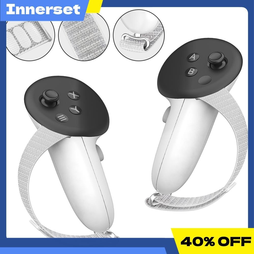 VR Controller Grips Adjustable Knuckle Strap with Battery Cover for