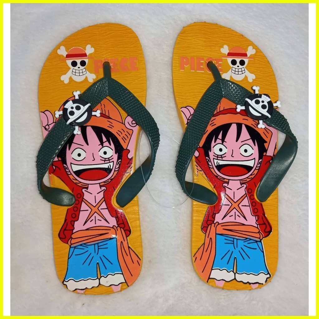 Kids Slippers One Piece Cartoon For Boy | Shopee Philippines