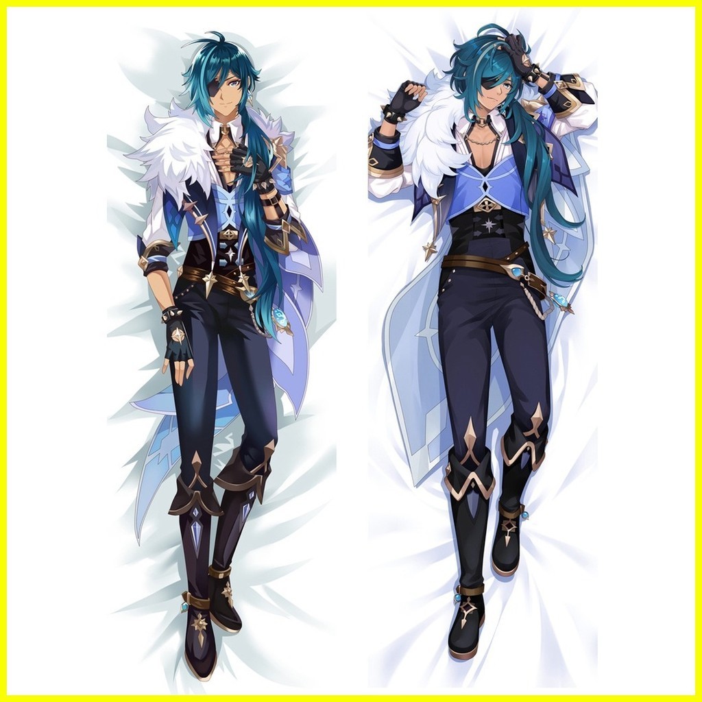 Game Genshin Impact Kaeya Dakimakura Male Otaku Hugging Body Pillow ...