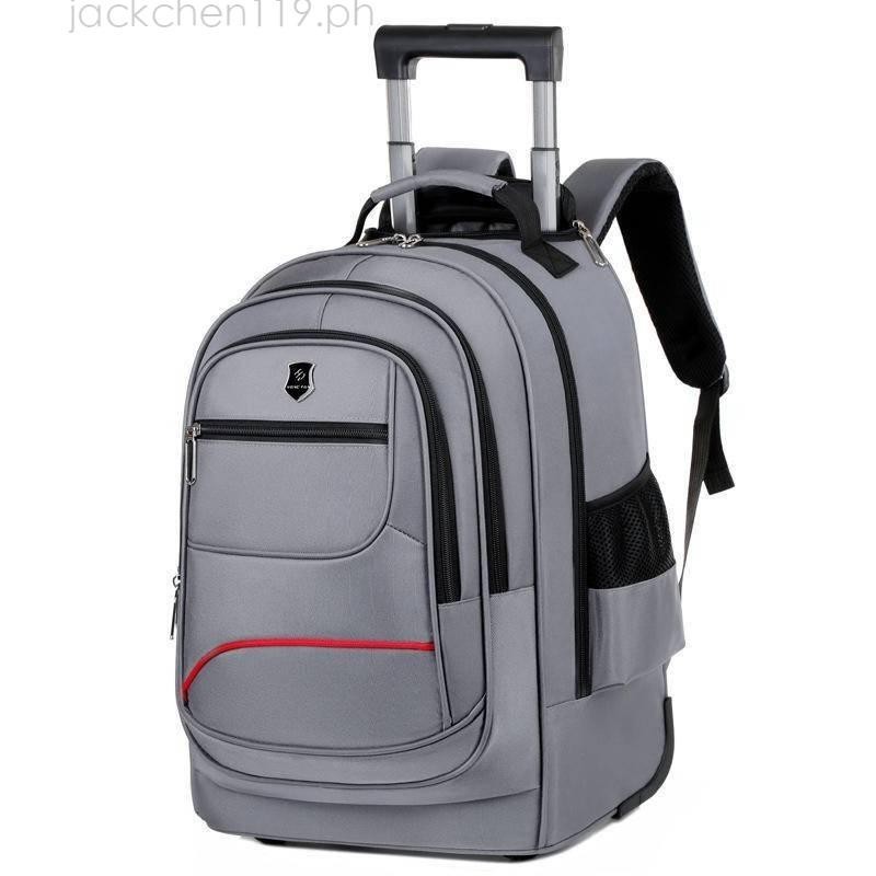 Small Wheel Trolley Bag [Bonus] Invisible Wheel Backpack