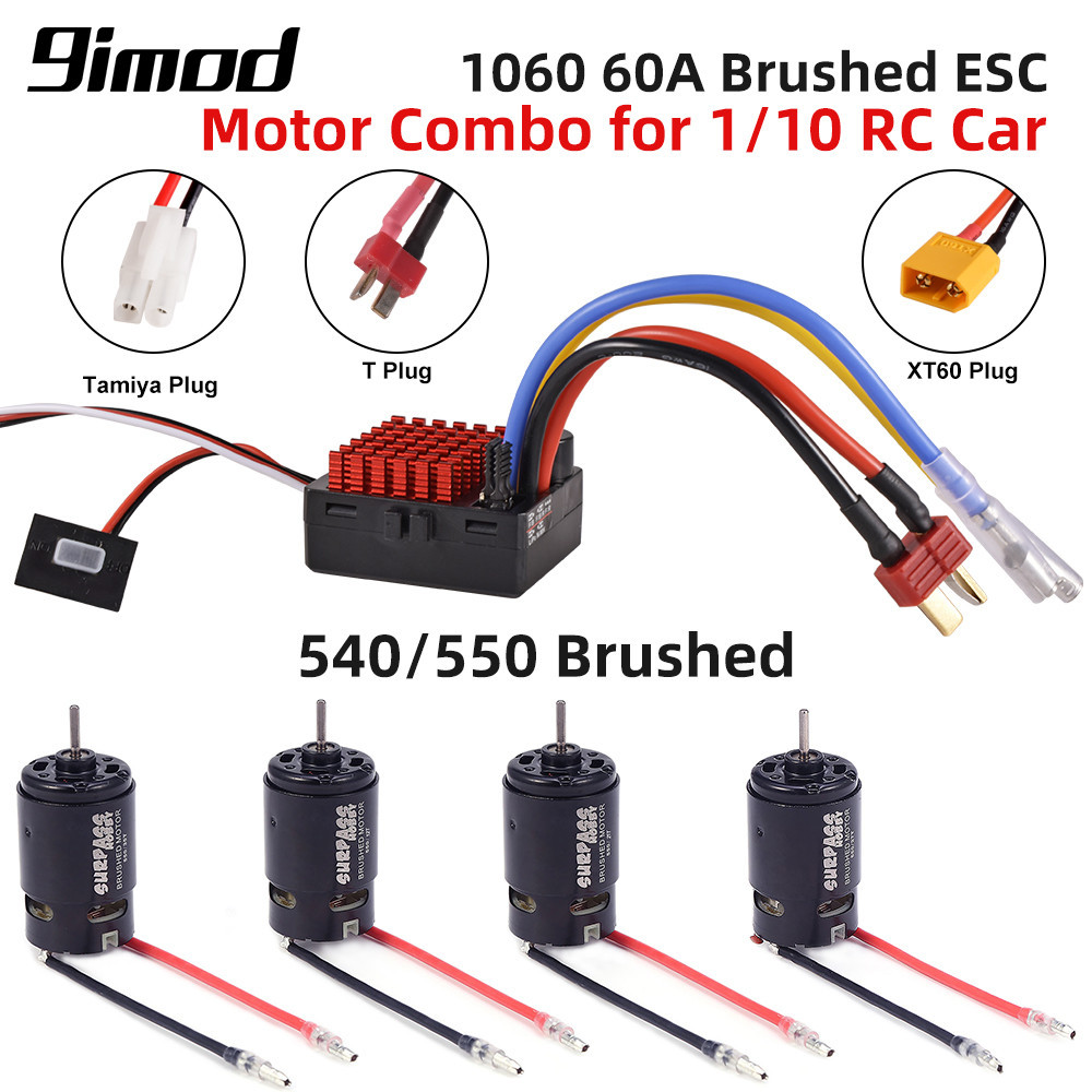 Power Hobby PH-1060 Waterproof Brushed Crawler ESC (2-3S) (PHBPH11060
