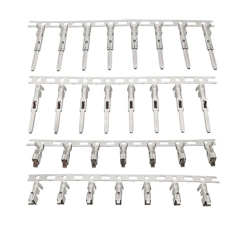 50/100Pcs JST SM Male & Female Plug Pin Header Crimp Terminals ...