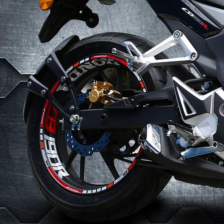Whole Set Rim Sticker 17 18 Inch Motorcycle Styling Wheel Hub Rim ...