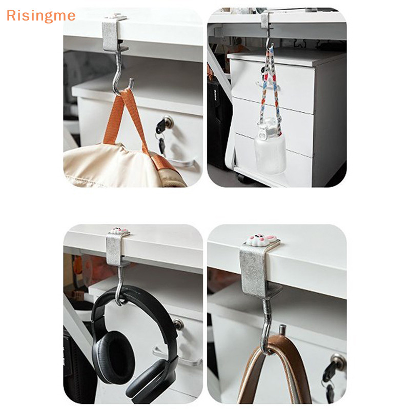 [Risingme] New Adjustable Rotatable Removable Table Edge Hooks Desktop ...