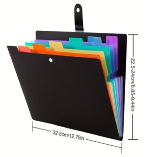 LUCKY Folders, Plastic 7 Grids a4 Folder, Bending Resistance a4 High ...