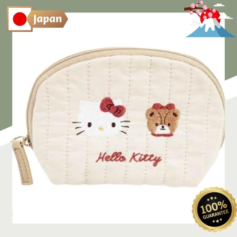Marimo Craft x Sanrio Quilting Series Tissue Pouch Hello Kitty W14.5× ...