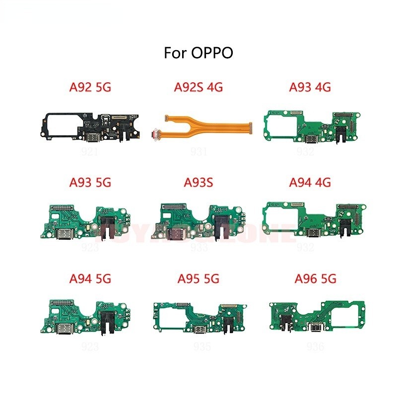 USB Charge Dock Port Socket Jack Plug Connector Flex Cable For OPPO A92 ...