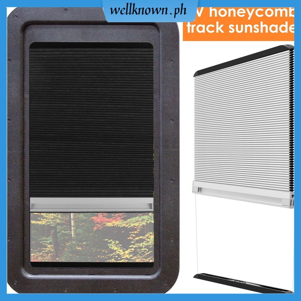 RV Window Shade Compatible for Entry Doors 12 x 21inch Cellular Sun ...