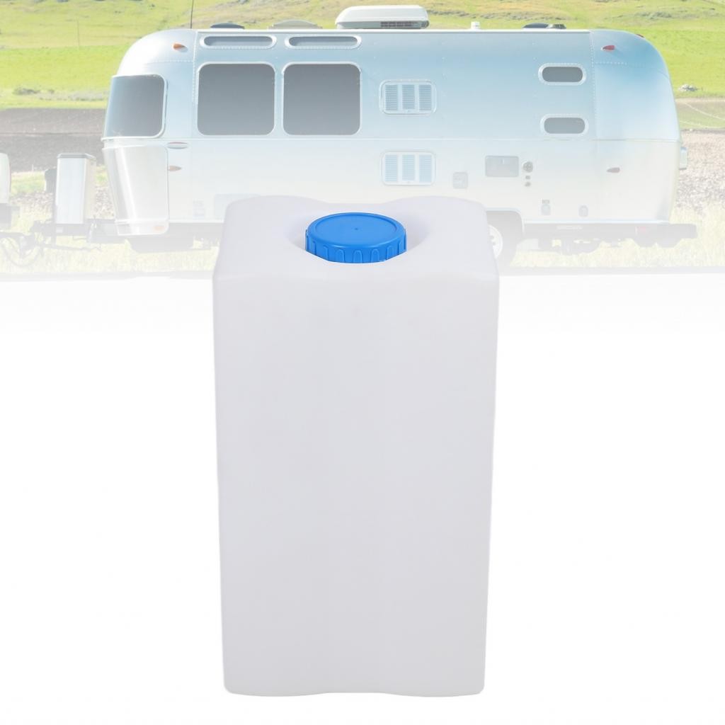 Haijiemall 9.2 Gallon RV Water Tank with 100mm Inlet Emergency Storage ...