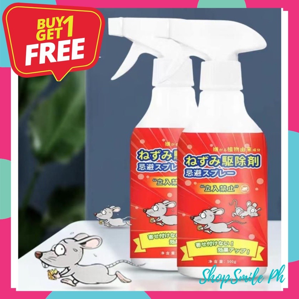 BUY1 TAKE1* 500ML Killer Rat Repellant Pest Spray/ Repel Mice
