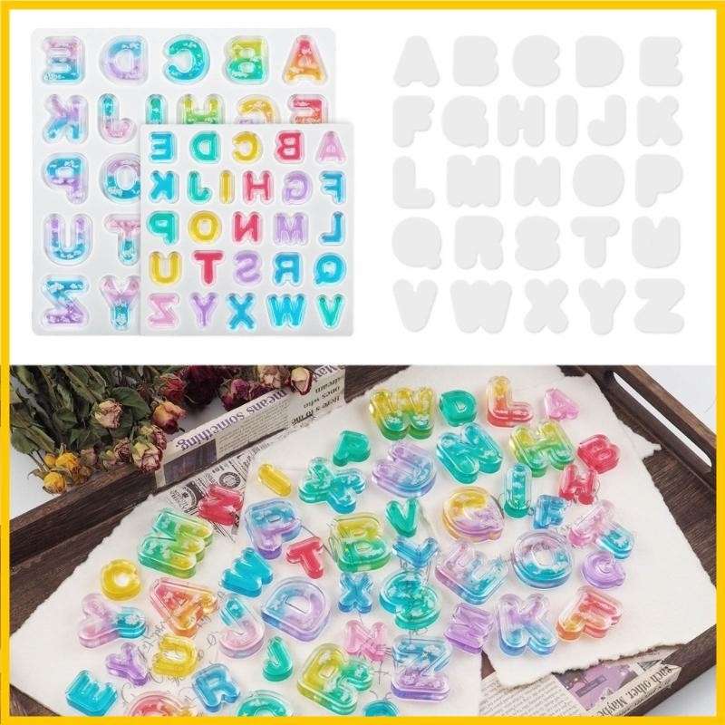 Won Letter A To Z Mold Alphabets Quicksand Shaker Silicone Molds Epoxy Resin Mould Shopee