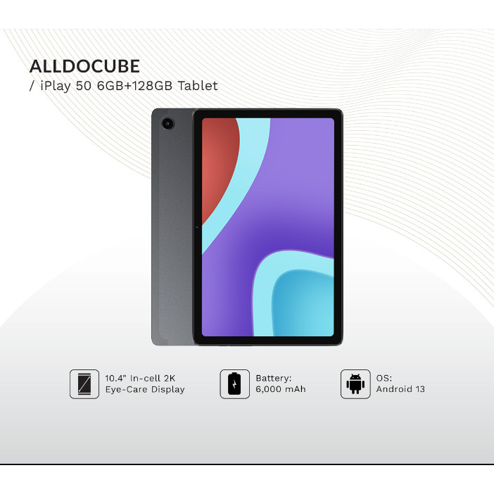 Alldocube iPlay 50 6GB+128GB Tablet | Shopee Philippines