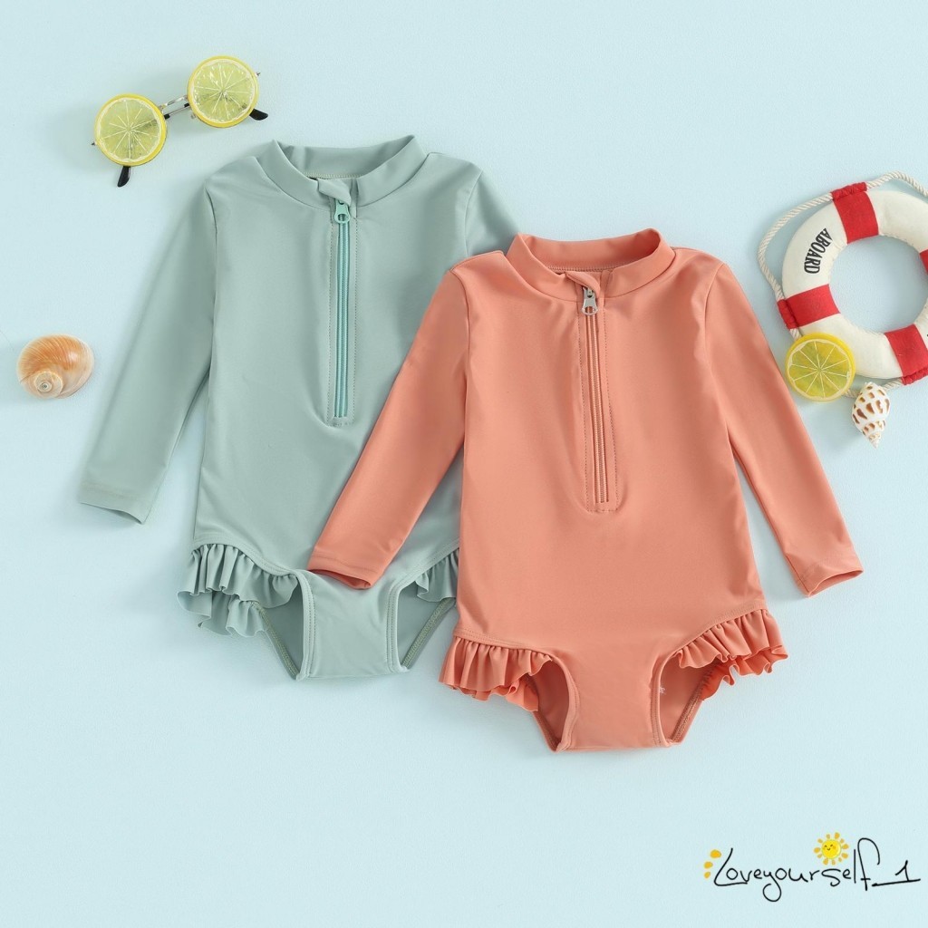 Solid color rash guards for toddlers deals