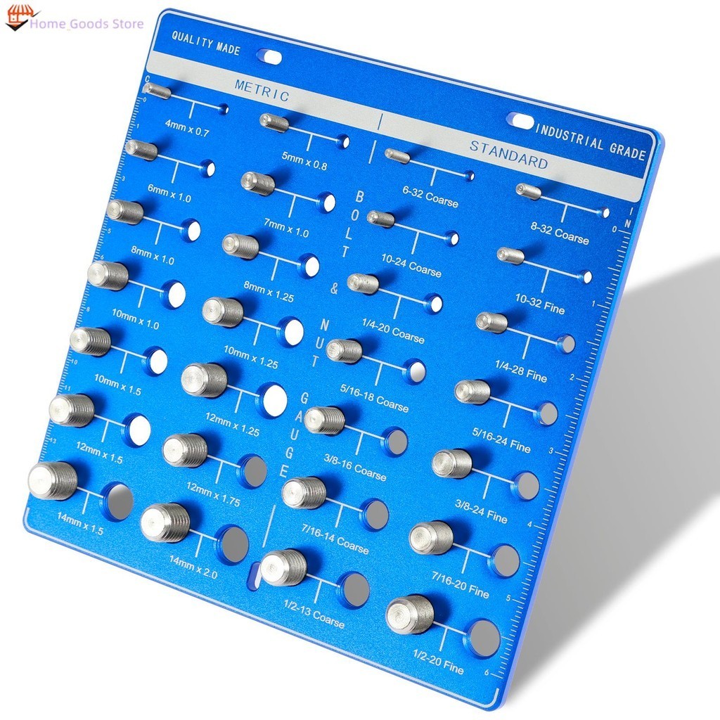 Snapklik.co : Nut And Bolt Thread Checker, 34 Thread Checker, 19