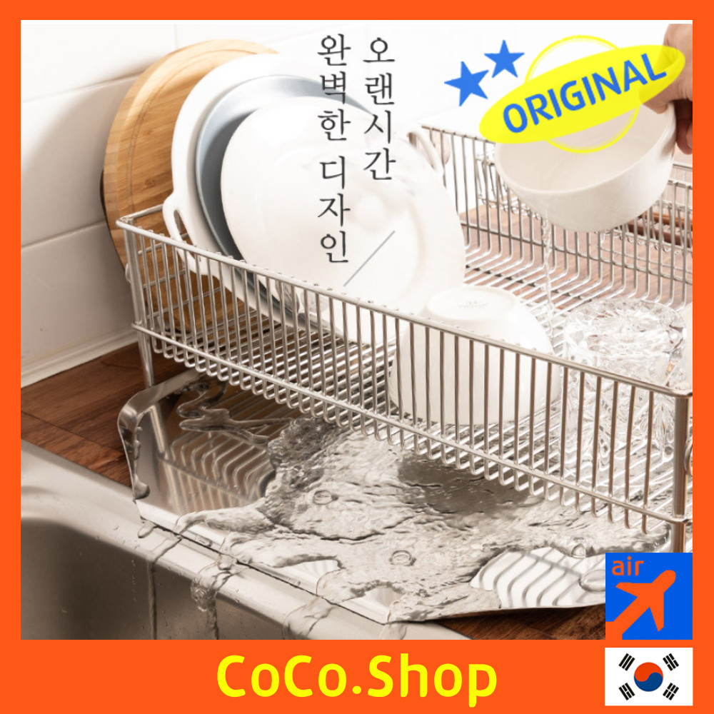 KOXINA Stainless 304 dish dryer rack giant extra large 1 tier 2 tier Shopee Philippines