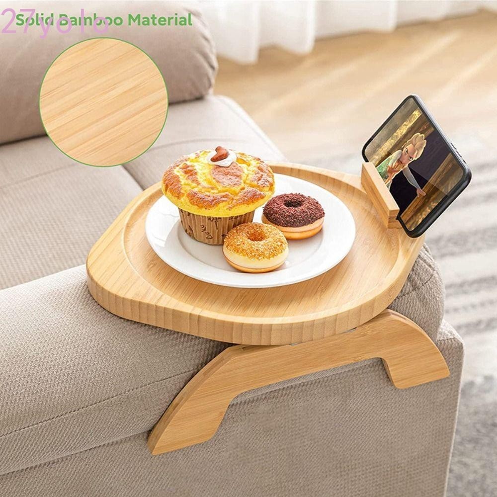 Amazon Sofa Side Table Ladyrosian Sofa Arm Tray Table Bamboo Couch
