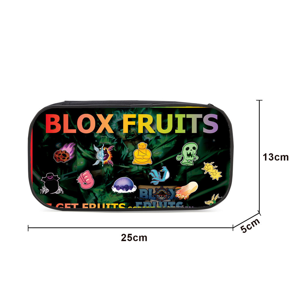 Roblox Blox Fruits Anime Backpack Lightweight School Pencil Bag | Shopee  Philippines