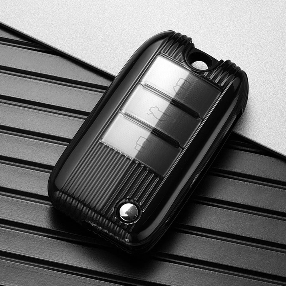 Metal&Leather Car Key Cover Case Holder Protector Decoration For MG ZS EV MG5 MG6 EZS HS EHS 2019 2020 Auto Keychain Accessories I.775182587