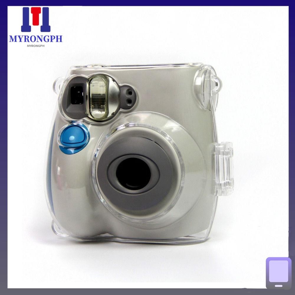 MYRONGPH Instant Camera , Transparent with Strap Protective Cover ...