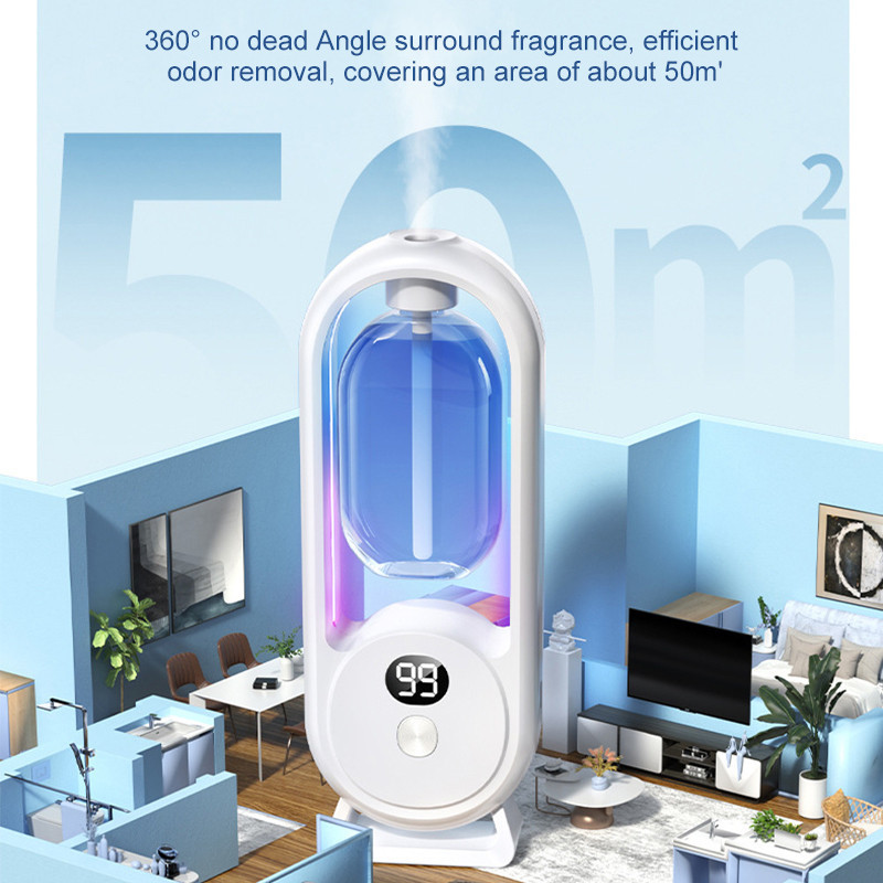 Product image Digital Aroma Diffuser Automatic Diffuser Essential Oil Fragrance Room Freshener Rechargeable 5