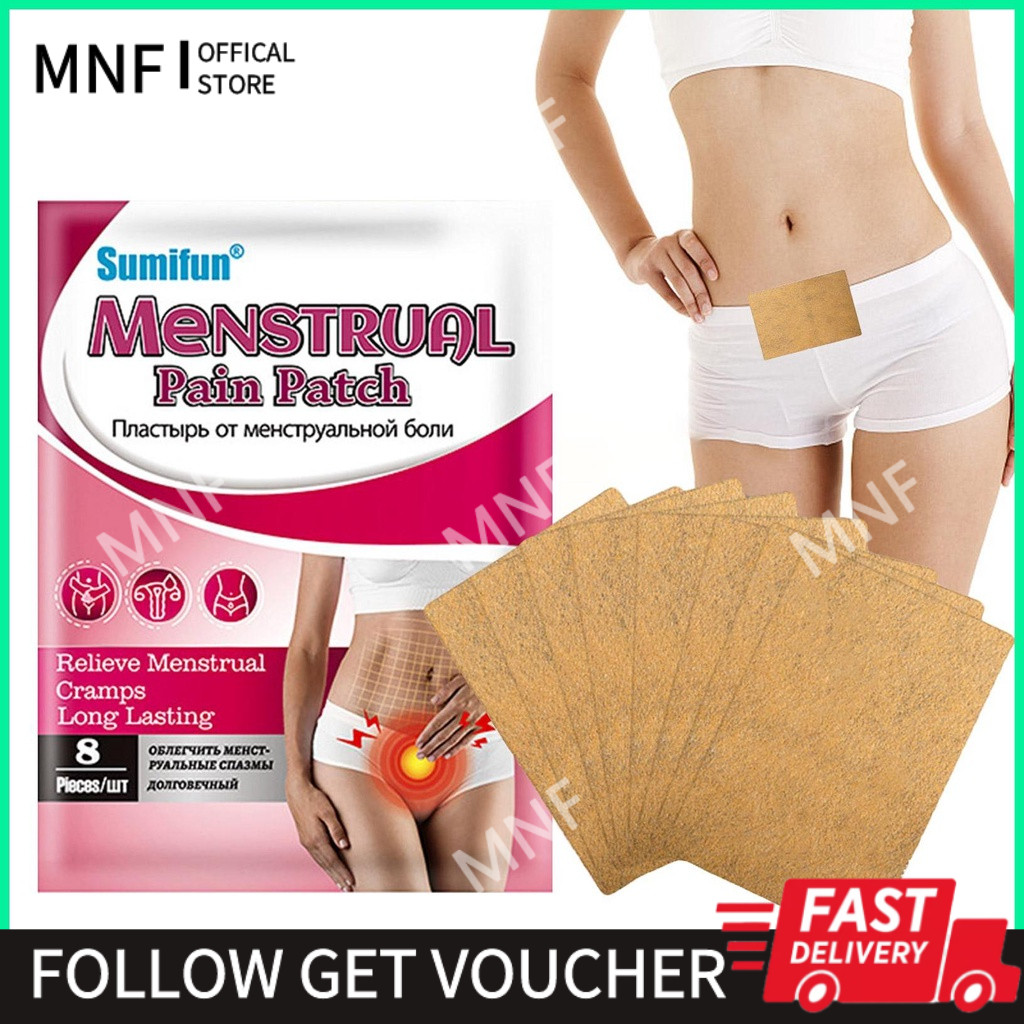 Menstrual Heating Patch Set 8-Pack Heat Patches for Menstrual Cramps ...
