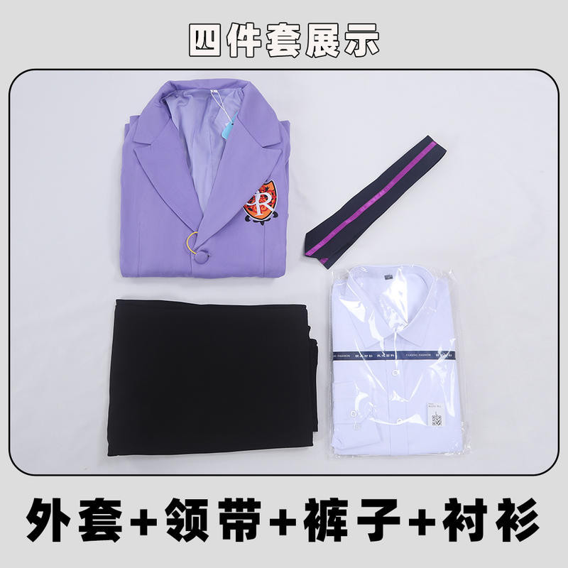 Ouran High School Host Club coswear Otori Kyoya Fujioka Haruhi cosplay  purple suit | Shopee Philippines
