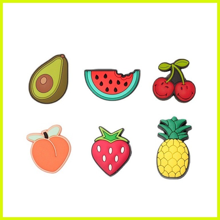 crocs/jibbit Fruit Vegetable Series jibbitz Button Cross Shoe