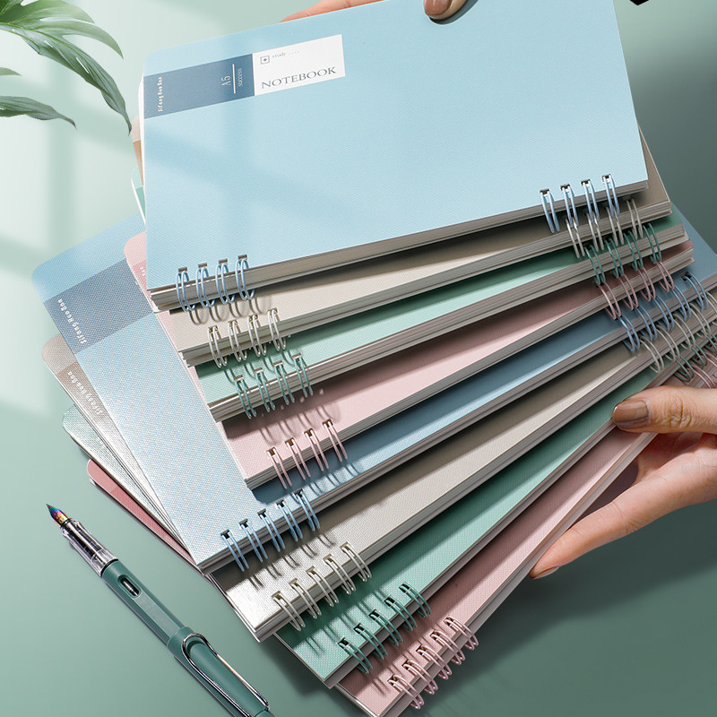 60 Sheets Morandi Ring Notebook B5 Loose Leaf Book Simple Binder ...