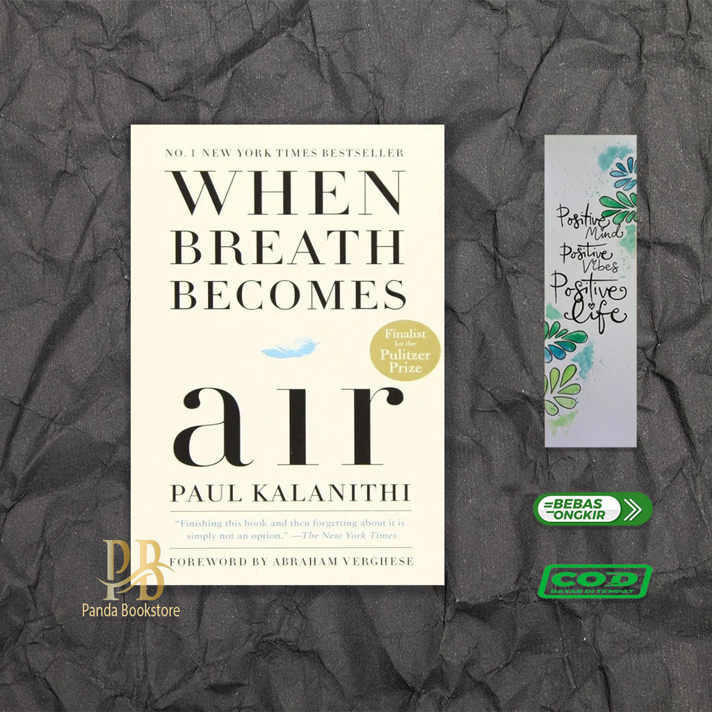 When Breath Becomes Air By Paul Kalanithi and Abraham Verghese (English ...