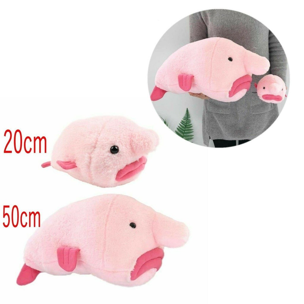 24-Delivery 20cm New Soft Plush Toys Cute Dolls Blobfish baby Christmas ...