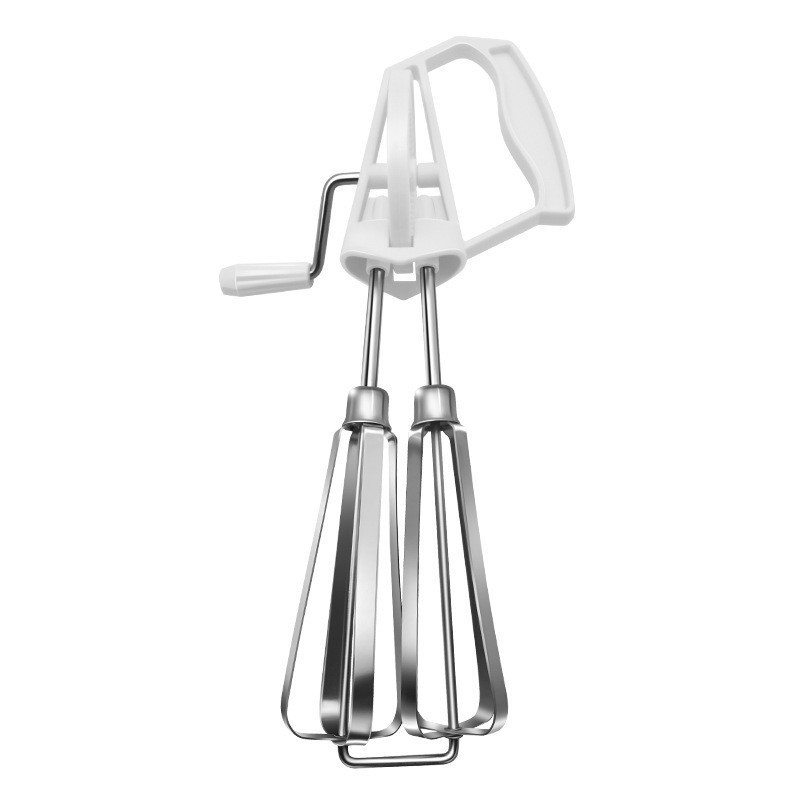 Stainless Steel Rotary Hand Egg Mixer Semi-Automatic Mixing Tool ...