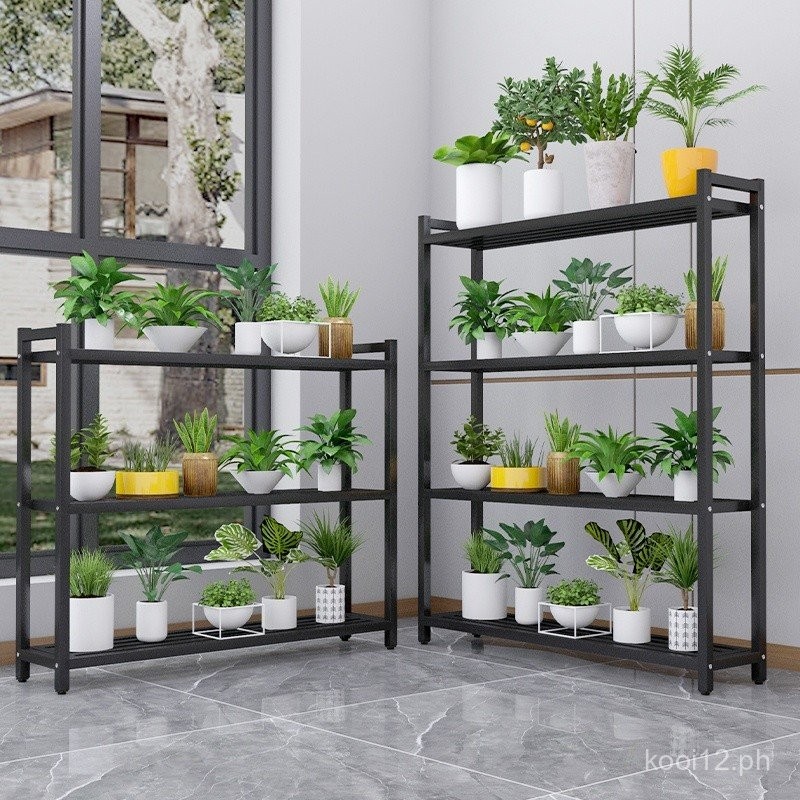 2024New Flower Stand Balcony Storage Rack Living Room Floor-standing ...