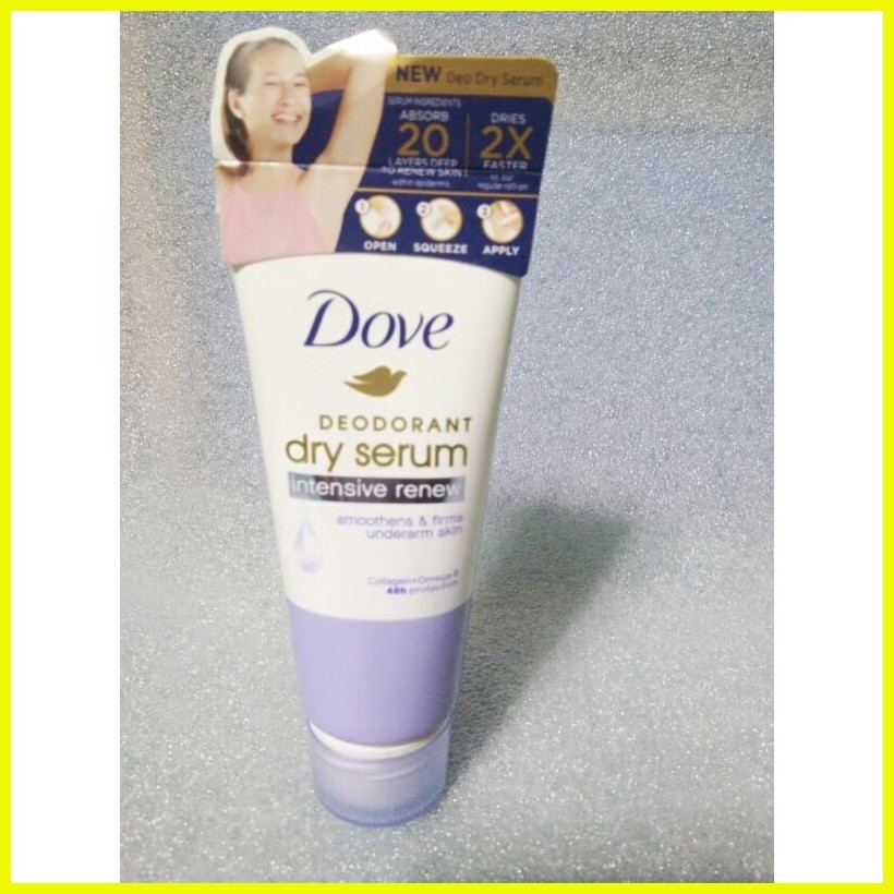 ♞Dove deodorant dry serum intensive renew (50ml) Shopee Philippines
