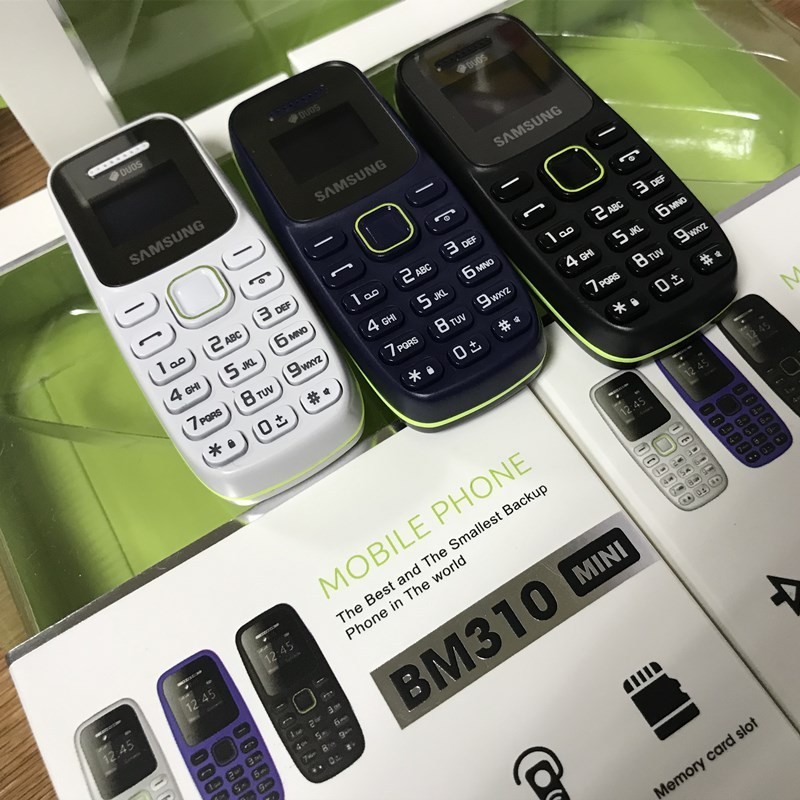 BM310 Mini Keypad Phone Original With Bluetooth Dual Sim Basic Phone ...