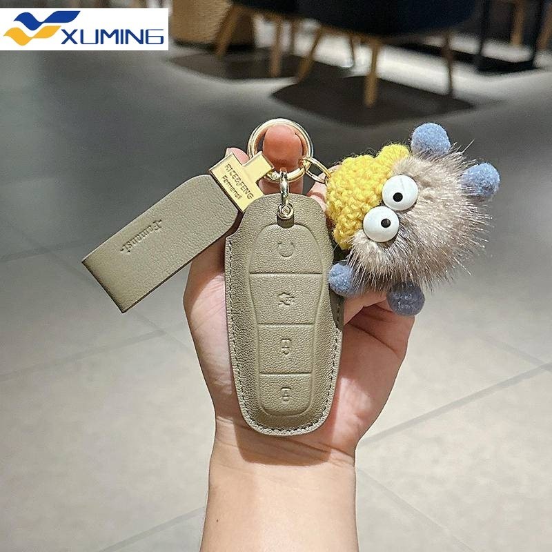 TECART Car Key Case Key Bag TPU Key Protector Fits BYD Atto 3 Han Tang Song Pro-DM-i Yuan Qin Seal Dolphin Key Ring Cover Key Protector 4 Buttons Green - View #11